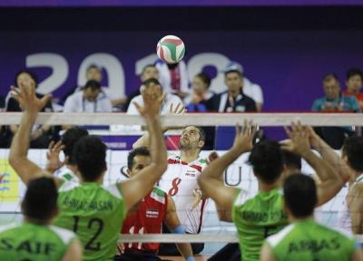 دومین پیروزی تیم والیبال نشسته مردان ایران برابر تیم میزبان